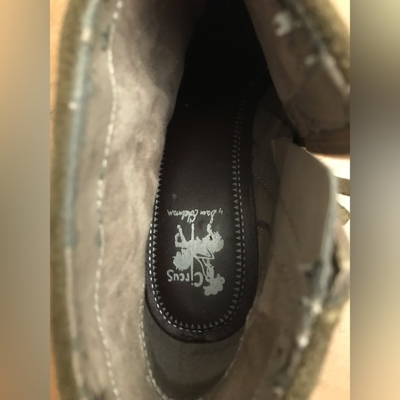 Circus by Sam Edelman Harley Olive or Moss Green Suede Ankle Boots - Picture 10 of 13